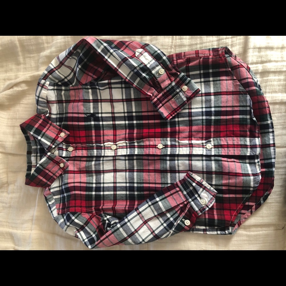 Ralph Lauren Boys Plaid Button Down